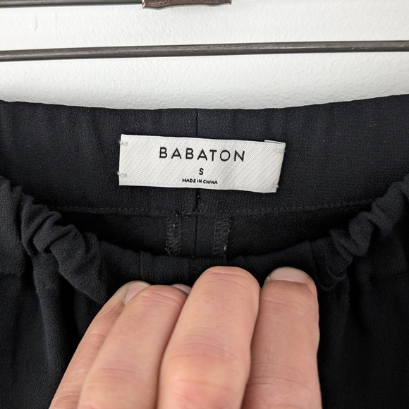 Aritzia Babaton Pull On Pants With Side Stripe In Size S - Picture 4 of 6